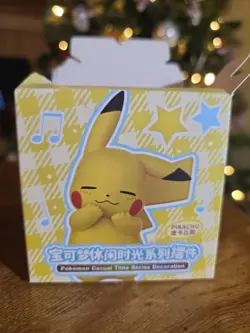 Pokemon Pikachu Sleeping Figure. Cute! - Image 2