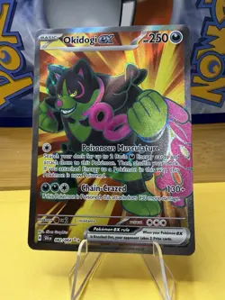 Pokemon TCG: Okidogi ex #82/064 Sv: Shrouded Fable Holo - Art Rare - Image 1
