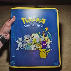 Pokemon TCG Base Set Binder Lot Charizard Pikachu Blastoise Venusaur Mewtwo - Image 1