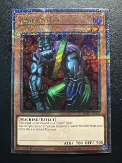 Yugioh Cyber-Stein Quarter Century Secret Rare RA03-EN146 Near Mint 1st Ed - Image 1