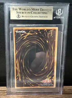 Yugioh 2000 Blue Eyes Ultimate Dragon SR (P3-01) BGS 9.5 GEM MINT (PSA 10) - Image 2