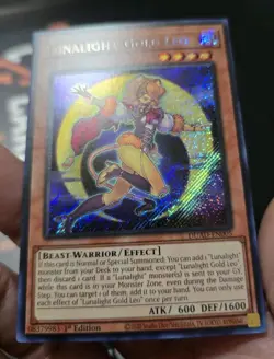 Yu-Gi-Oh! Lunalight Gold Leo DUAD-EN005 Secret Rare 1st Edition NM - Image 3