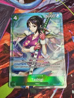 One Piece EB03-018 Tashigi Alt Art SR Heroines Edition - Image 1