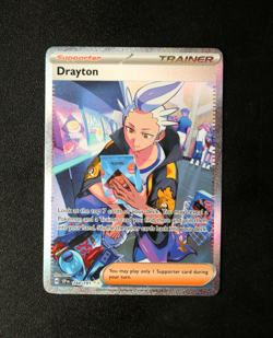 Pokemon Card - Drayton 244/191 Surging Sparks - Special Illustration Rare - NM ⭐ - Image 1