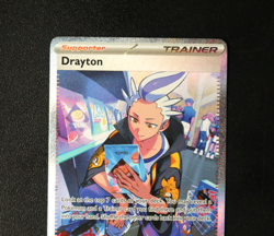 Pokemon Card - Drayton 244/191 Surging Sparks - Special Illustration Rare - NM ⭐ - Image 2