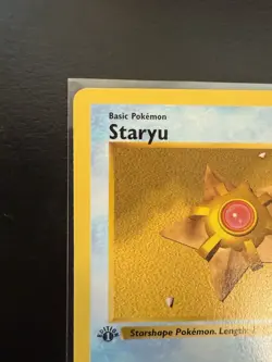 Pokemon TCG Staryu 1st Edition Base Set Shadowless Card 65/102 LP - Image 3