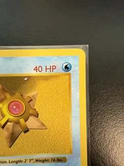 Pokemon TCG Staryu 1st Edition Base Set Shadowless Card 65/102 LP - Image 4