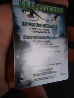 Yu Yu Hakusho TCG CCG Origins Card Ghost Files Preview Promo LP - Image 2