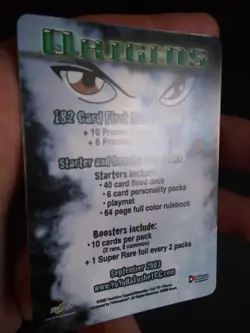 Yu Yu Hakusho TCG CCG Origins Card Ghost Files Preview Promo LP - Image 4