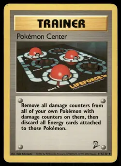 Pokemon Center 114/130 Base Set 2 Pokemon TCG trading card - Image 1