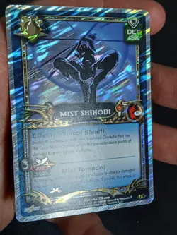 Yu Yu Hakusho TCG CCG Mist Shinobi P1 Dark Tournament Promo Card LP - Image 3