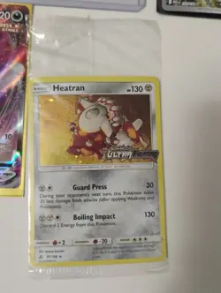 Pokemon Sealed Heatran Prism Promo-VMAX-Secret Rare-Illustration Rare Holo Cards - Image 2