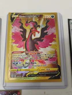 Pokemon Sealed Heatran Prism Promo-VMAX-Secret Rare-Illustration Rare Holo Cards - Image 5