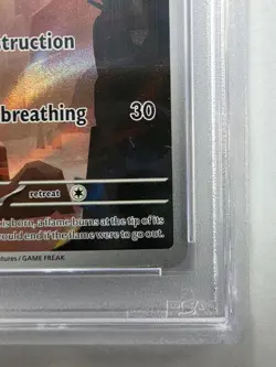 PSA 8 Charmander 168/165 Illustration Rare MEW 151 Pokemon Graded Card - Image 4