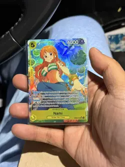 One Piece Card Game Nami SR Alt Art EB03-053 English NM Heroines Edition - Image 1