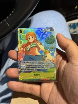 One Piece Card Game Nami SR Alt Art EB03-053 English NM Heroines Edition - Image 3