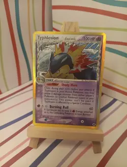 Pokemon Typhlosion 2006 Dragon Frontiers 12/101 Holo Rare Card - Image 1