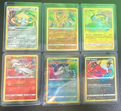 Pokemon Amazing Rare Holo Card Lot Jirachi Zamazenta Raikou Kyogre 6 Cards - Image 1
