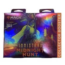MTG Innistrad Midnight Hunt Collector Booster Box/pack sealed. One 15 card Pack. - Image 1