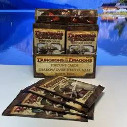 Box of 23 Booster Packs D&D Fortune Cards ShadowOver Nentir Vale Sealed 2011 MtG - Image 1