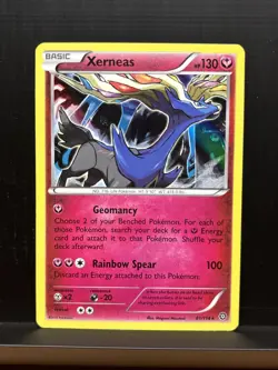 Xerneas 81/114 Holo Rare XY - Pokemon Card LP - Image 1