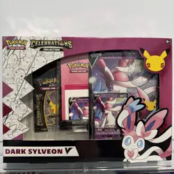 Pokemon TCG Celebrations Collection Box Dark Sylveon v Oversize Card (2021) 🔥🔥 - Image 1