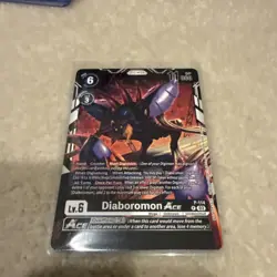 Digimon Card Game Diaboromon ACE Promo P-114 Box topper - Image 1