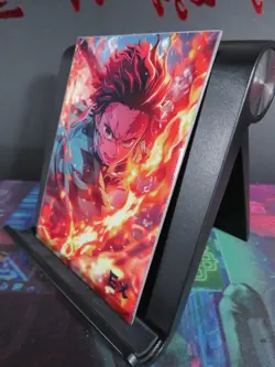 Tanjiro Kamado EX Gold Metal Demon Slayer Collectible Card NM Anime - Image 2