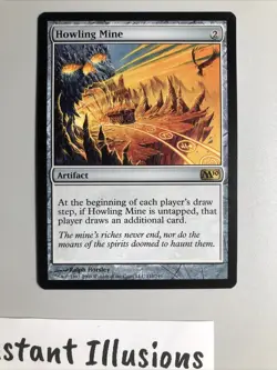 NM Howling Mine - Magic 2010 Mtg Tcg - Image 4