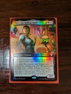 Mari, the Killing Quill [Foil Extended Art] ☆ New Capenna Commander ☆ MTG TCG - Image 3
