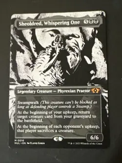 Sheoldred Whispering One March Of The Machines Multiverse NM - Image 1