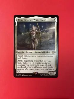 Rosa, Resolute White Mage - #555 NM - Final Fantasy MTG Magic The Gathering - Image 1