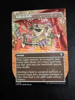 MTG - NM - Path to Exile - Borderless - Commander Masters - Image 1