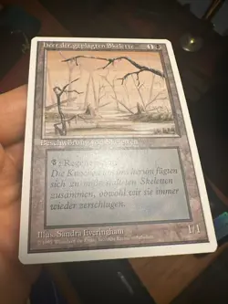 German Misprint • Pack Fresh • Drudge Skeletons + Extra • Mtg (1280) - Image 3