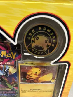 Pokemon TCG - Lot of 5x Pokemon Day 2026 Collection - Pikachu Promo and Coin - Image 4