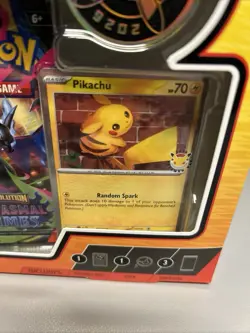 Pokemon TCG - Lot of 5x Pokemon Day 2026 Collection - Pikachu Promo and Coin - Image 5