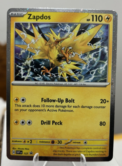 Pokemon Black Star Promo Zapdos #157 Cosmos Holo Pack Fresh - Image 1