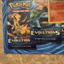 Pokemon TCG XY Evolutions 3 Booster Packs Blister Braixen Promo Coin Sealed - Image 3