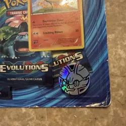 Pokemon TCG XY Evolutions 3 Booster Packs Blister Braixen Promo Coin Sealed - Image 4