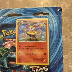 Pokemon TCG XY Evolutions 3 Booster Packs Blister Braixen Promo Coin Sealed - Image 5