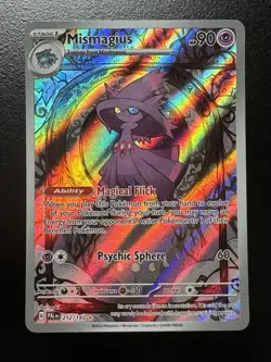 Pokemon TCG - Mismagius - Paldea Evolved 212/193 Illustration Rare Full Art Holo - Image 1