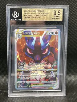 (US) BGS 9.5 Lucario VSTAR Pokemon TCG SWSH291 Sword & Shield Holo Promo English - Image 1