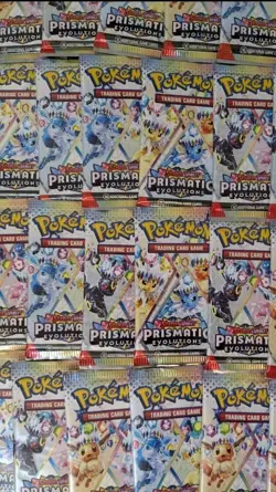 Pokemon Prismatic Evolutions Booster Packs -Factory Sealed (LOT OF 20) - Image 1