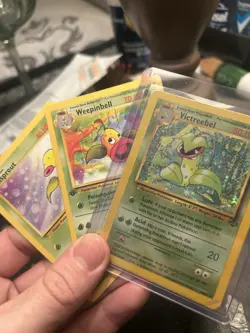 Pokemon TCG Base Set Bellsprout, Weepinbell, Victreebel Cards 1999 Vintage Lot - Image 5