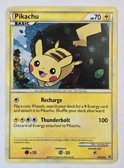 Pokemon PIKACHU HGSS03 Holo Rare HeartGold SoulSilver Promos - Near Mint 🍒 - Image 2