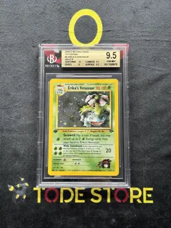 Pokemon Erika's Venusaur 1st Edition Gym Challenge Holo 4/132 BGS 9.5 GEM MINT🍀 - Image 1
