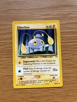 Pokemon Chinchou 55/111 Neo Genesis - MP - Image 1
