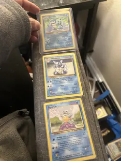 Pokemon TCG Base Set Blastoise, Wartortle, Squirtle, Mantine Lot 4 Wizards 1999 - Image 1