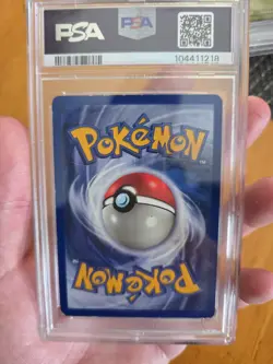 1999 Pokemon Fossil Hitmonlee - Holo #7 PSA 4 - Image 2