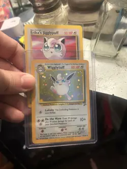 Pokemon TCG Gym Challenge/Base Set Erika's Jigglypuff & Wigglytuff 1999 Lot - Image 1
